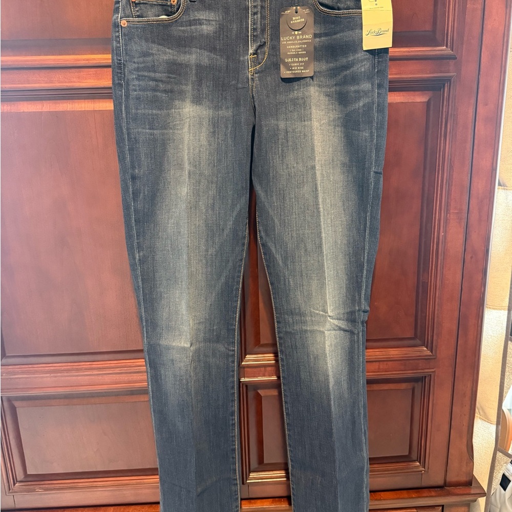 Lucky Brand Women's Boot Cut Jeans - Dark Blue